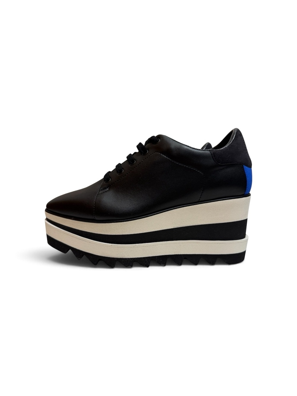 BRAND NEW Stella McCartney Sneak-Elyse Platform Leather Sneakers Size 35